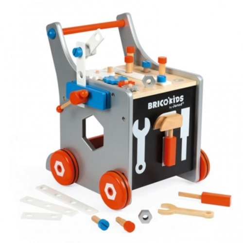 Janod Trolley Chariot à outils Bricokids